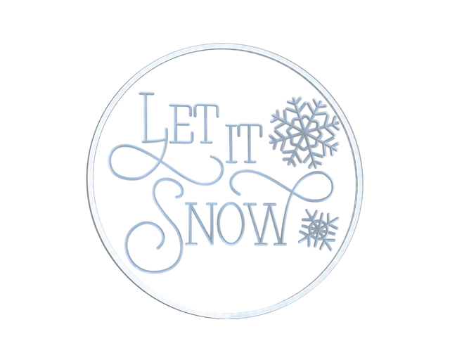 wanddecoratie, winterdecoratie, sneeuwvlokken, ronde vorm, blauw-wit