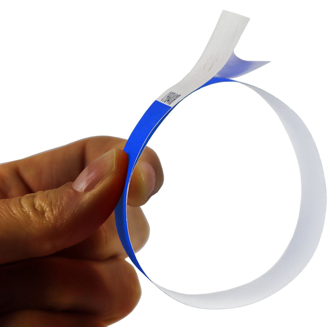 Polsband Combicraft Tyvek blauw 100 stuks