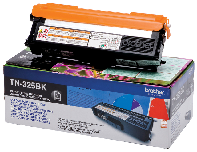 Toner Brother TN-325BK zwart Toner Brother TN-325BK zwart