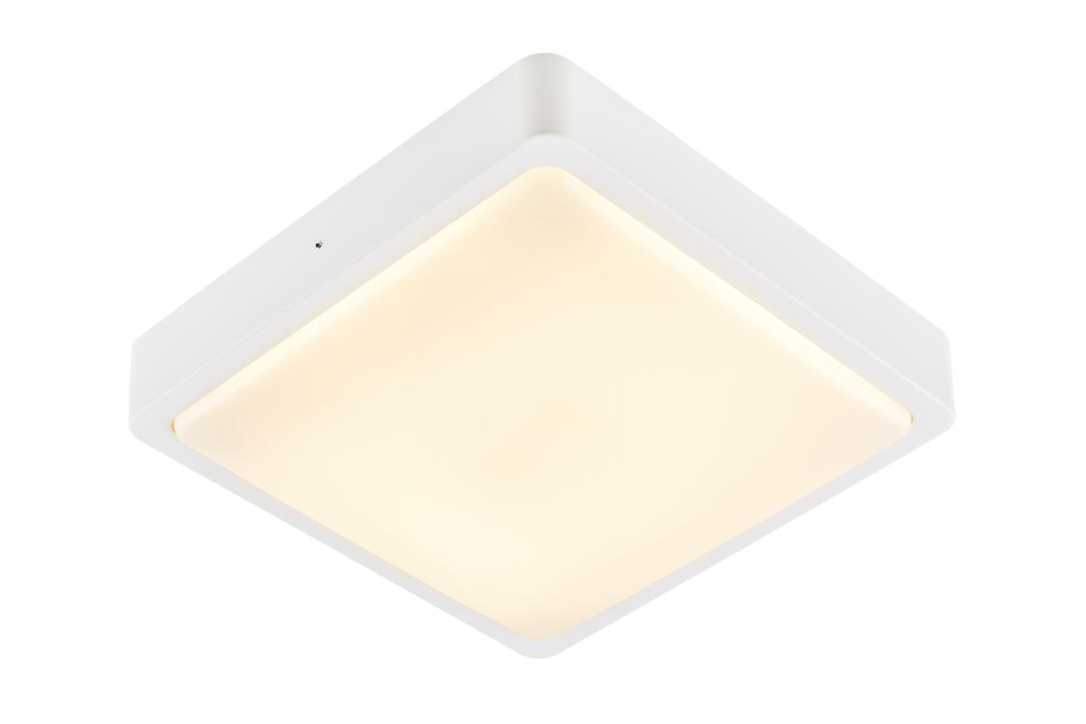 plafondlamp,  vierkant,  wit,  LED,  diffuse licht