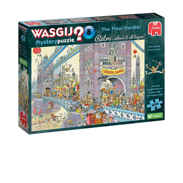 Puzzel Wasgij Retro Mystery 8 Laatste Horde 1000 stukjes Puzzel Wasgij Retro Mystery 8 Laatste Horde 1000 stukjes