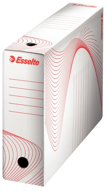 Archiefdoos Esselte Boxycolor 80mm 352x250mm wit