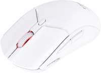 HyperX Pulsefire Haste 2 | Draadloze Gaming Muis | RF-Draadloos + Bluetooth + USB-A | 26.000 DPI | Wit