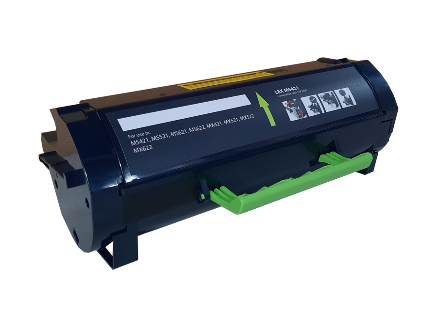 Huismerk toner - Lexmark 56F2X00 compatibel, zwart