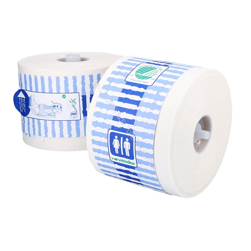 Vendor Toiletpapier met dop 2-lgs extra wit doos 48 rol