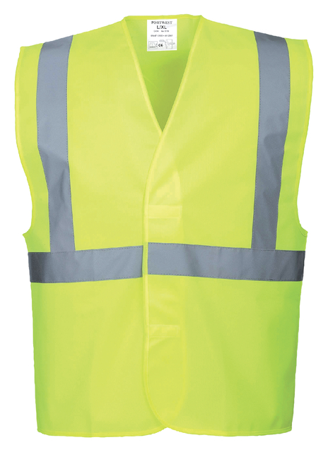 Veiligheidsvest Portwest Hi-Vis geel Veiligheidsvest Portwest Hi-Vis geel