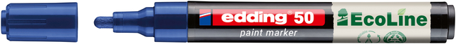 Paintmarker edding 50 EcoLine op waterbasis 2-3mm blauw Paintmarker edding 50 EcoLine op waterbasis 2-3mm blauw