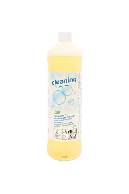 alleze cleaner, eco, vloeistof, fles, reinigingsoplossing