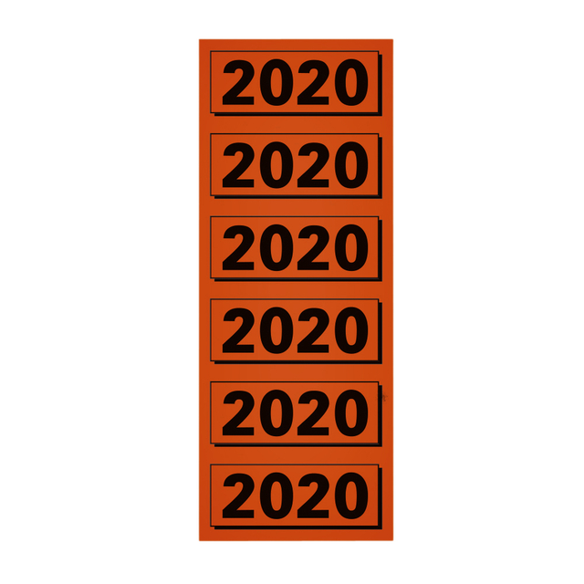 orange, labels, 2020, strip, stickers