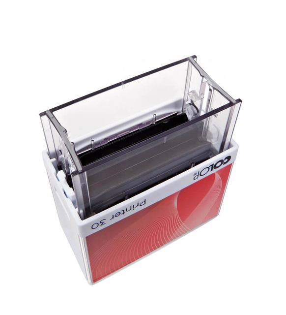 Tekststempel Colop Printer 40 personaliseerbaar rood