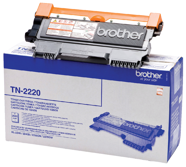 Toner Brother TN-2220 zwart 2.6k Toner Brother TN-2220 zwart 2.6k