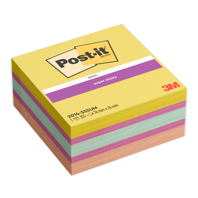 kantoorartikelen, post-it, notities, kleurig, sticky notes