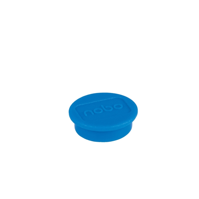 Magneet Nobo 20mm blauw 8 stuks