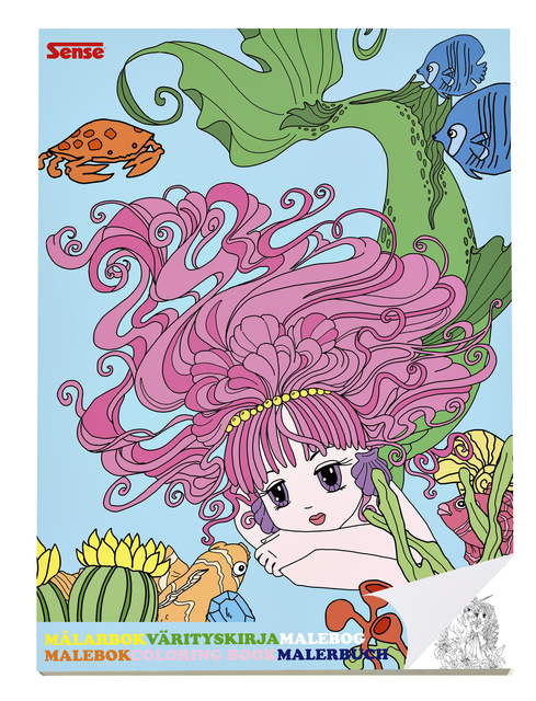 Kleurboek Haza Sense Zeemeermin Kleurboek Haza Sense Zeemeermin