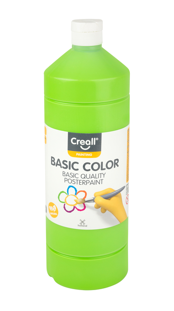 Plakkaatverf Creall basic lichtgroen 1000ml Plakkaatverf Creall basic lichtgroen 1000ml