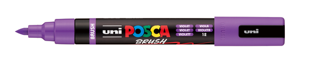 markers, correctie, paars, highlighter, posca brush