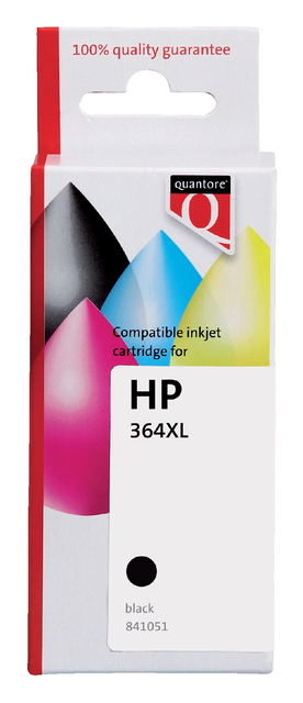 Inktcartridge Quantore alternatief tbv HP CB684EE 364XL zwart Inktcartridge Quantore alternatief tbv HP CB684EE 364XL zwart