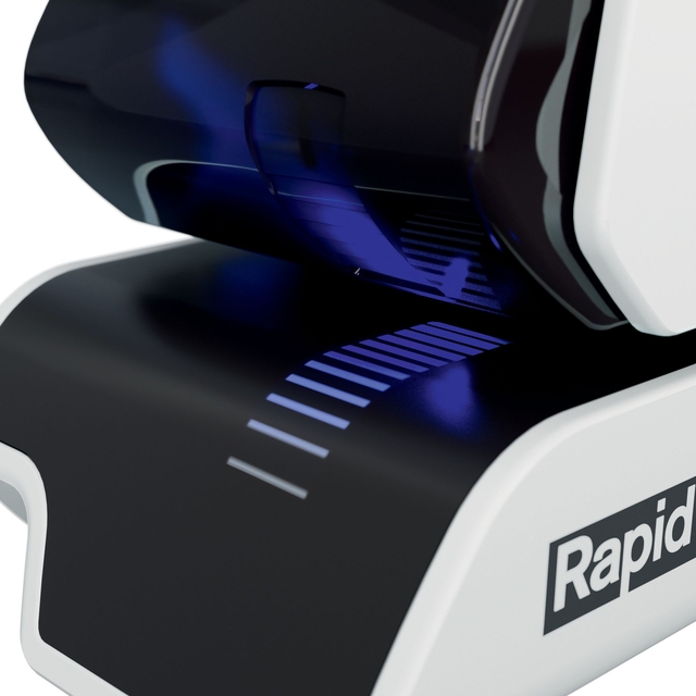Nietmachine Rapid Supreme contactloos elektrisch 5025e 25 vel wit