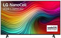 LG NanoCell 50NANO82T6B | 50'' 4K Ultra HD Smart TV | NanoCell met α5 AI Processor Gen7 | HDR10 Pro | webOS 24 | 60Hz | Wifi