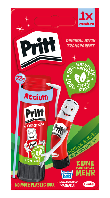 Lijmstift Pritt Stick Original 22gr op blister Lijmstift Pritt Stick Original 22gr op blister