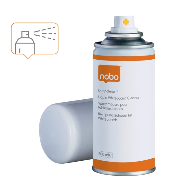 Whiteboardreinigingsspray Nobo deepclene 200ml