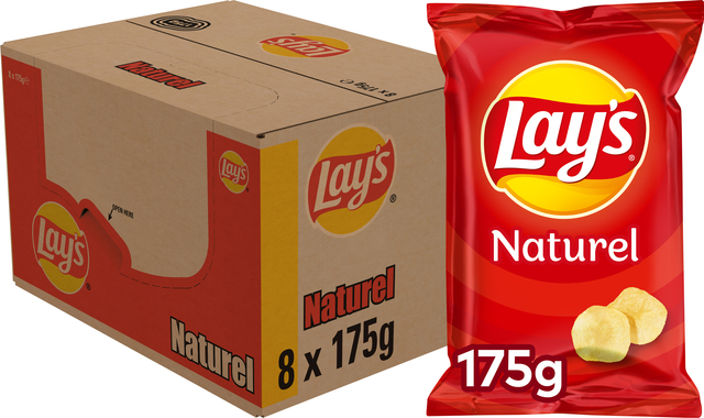 Chips Lay's naturel 175 gram Chips Lay's naturel 175 gram