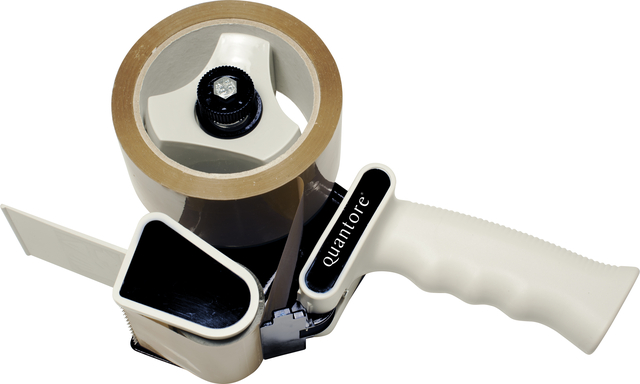 Verpakkingstape dispenser Quantore tbv rollen van 50mmx60m Verpakkingstape dispenser Quantore tbv rollen van 50mmx60m