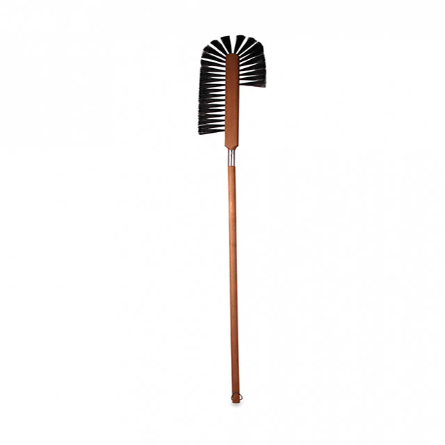 Kastveger Hanekam 110cm met kuif Zwart per stuk