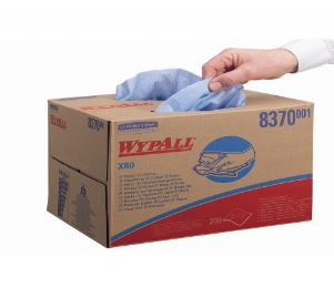 Kimberly Clark WypAll Poetsdoek X60 blauw doos 200st