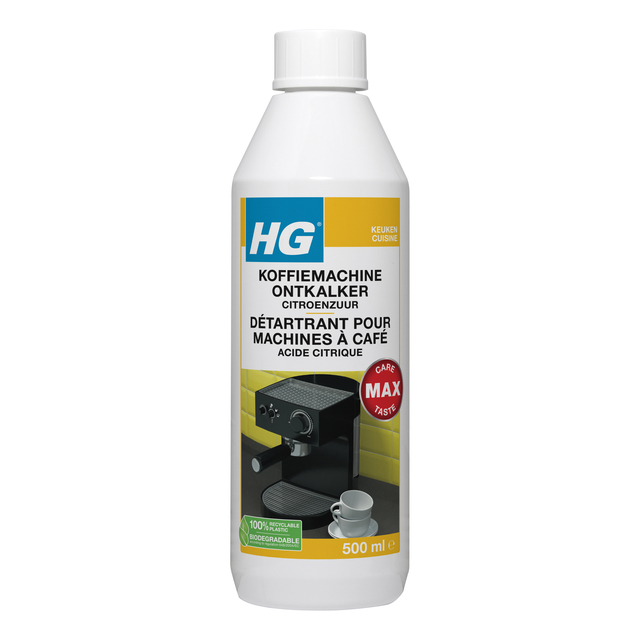 Ontkalker HG voor koffiemachines 500ml Ontkalker HG voor koffiemachines 500ml