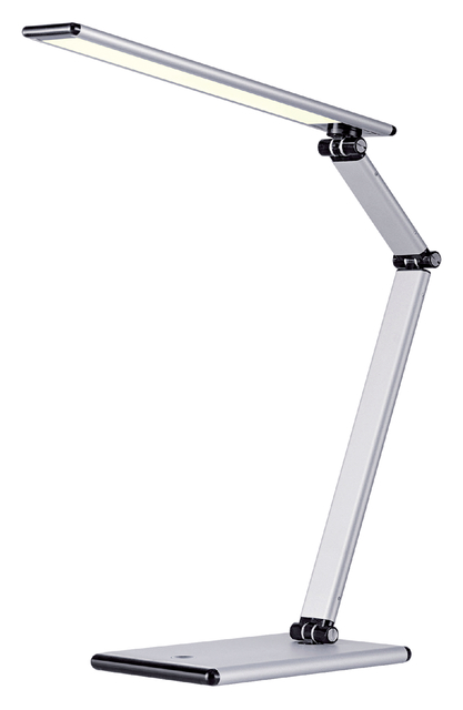 Bureaulamp Hansa led Slim zilvergrijs Bureaulamp Hansa led Slim zilvergrijs