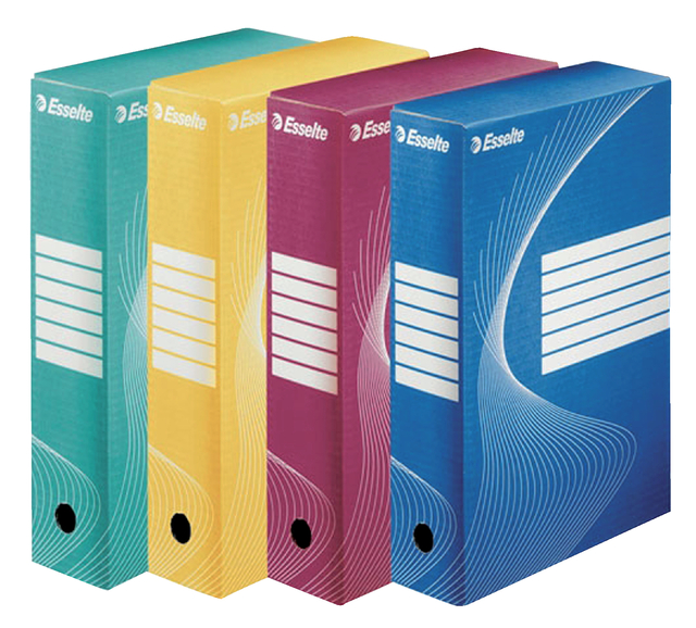 Archiefdoos Esselte Boxcolor 80mm groen