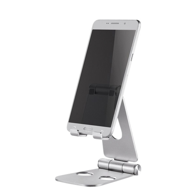 Telefoonstandaard Neomounts DS10-160SL1 opvouwbaar zilver Telefoonstandaard Neomounts DS10-160SL1 opvouwbaar zilver