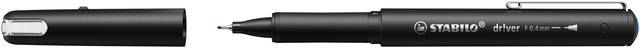 Fineliner STABILO dr!ver fijn blauw Fineliner STABILO dr!ver fijn blauw
