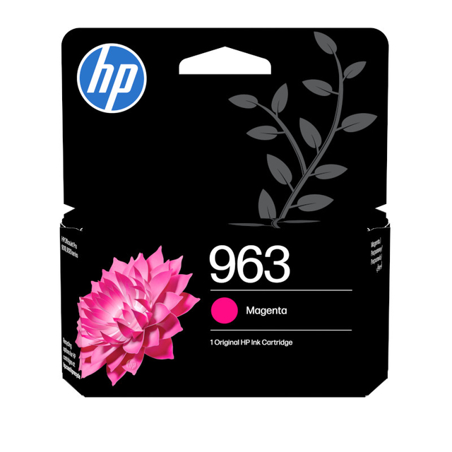 inktcartridge, magenta, 963, ink cartridge, HP