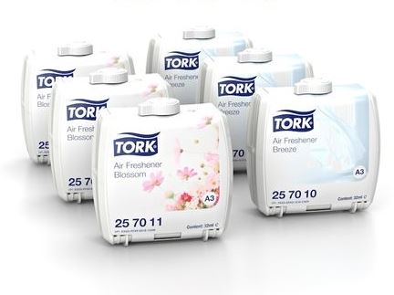 Tork Constante Luchtverfrisser 32ml Mix Pakket A3 doos 6st