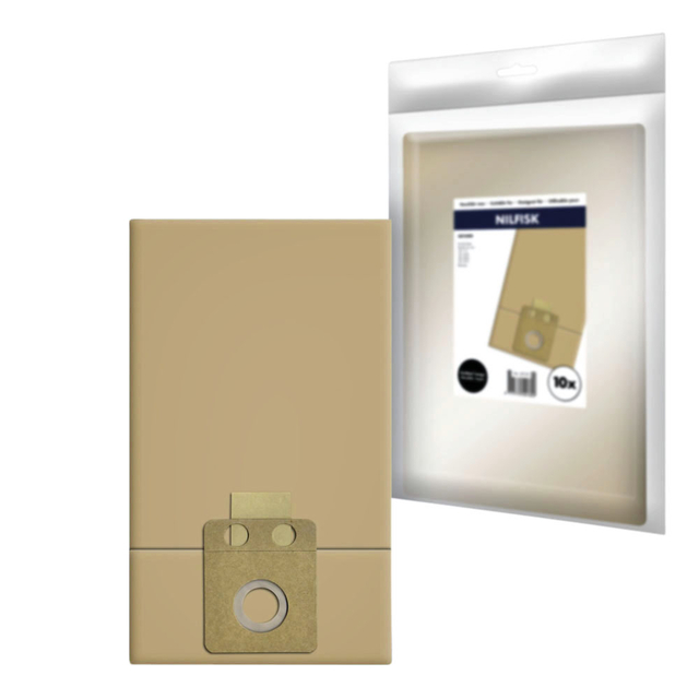 Stofzuigerzak Cleaninq Nilfisk GD1000/VP300 Papier 10 stuks Stofzuigerzak Cleaninq Nilfisk GD1000/VP300 Papier 10 stuks