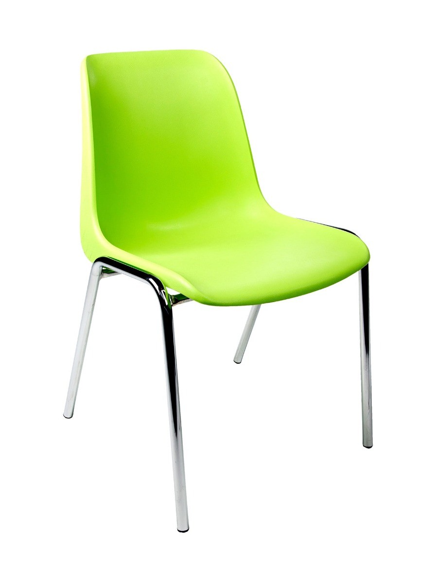 Kantinestoel KUIP-frame dikte 22 mm-Groen-19