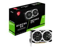 MSI GeForce GTX 1650 D6 VENTUS XS OCV3 | 4GB GDDR6 VRAM | Videokaart | GPU | Nvidia