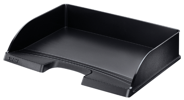 Brievenbak Leitz Plus A4 maxi dwars zwart Brievenbak Leitz Plus A4 maxi dwars zwart