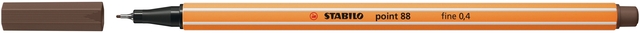 Fineliner STABILO point 88/65 fijn amber