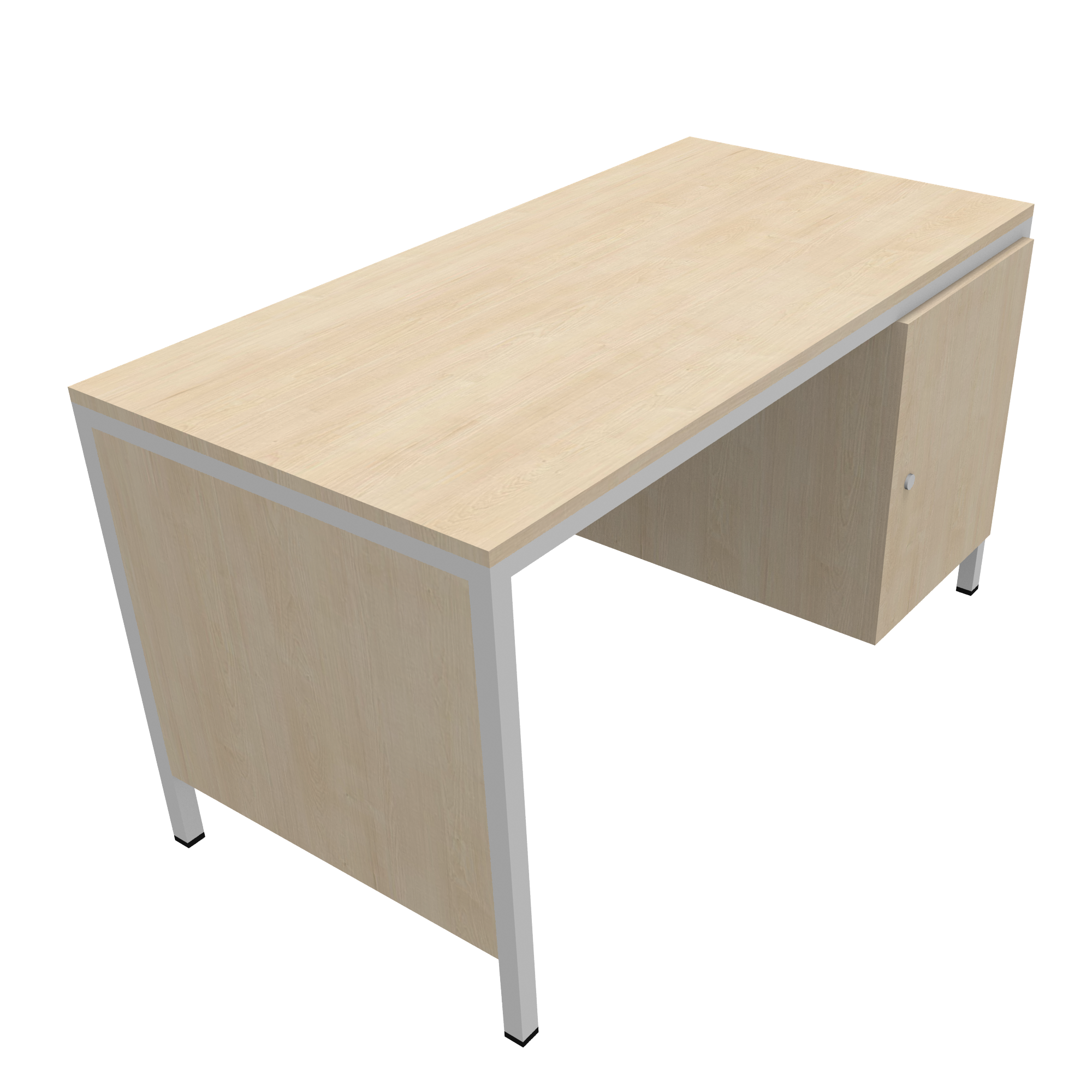 Lerarentafel met onderstel, afsluitbaar
