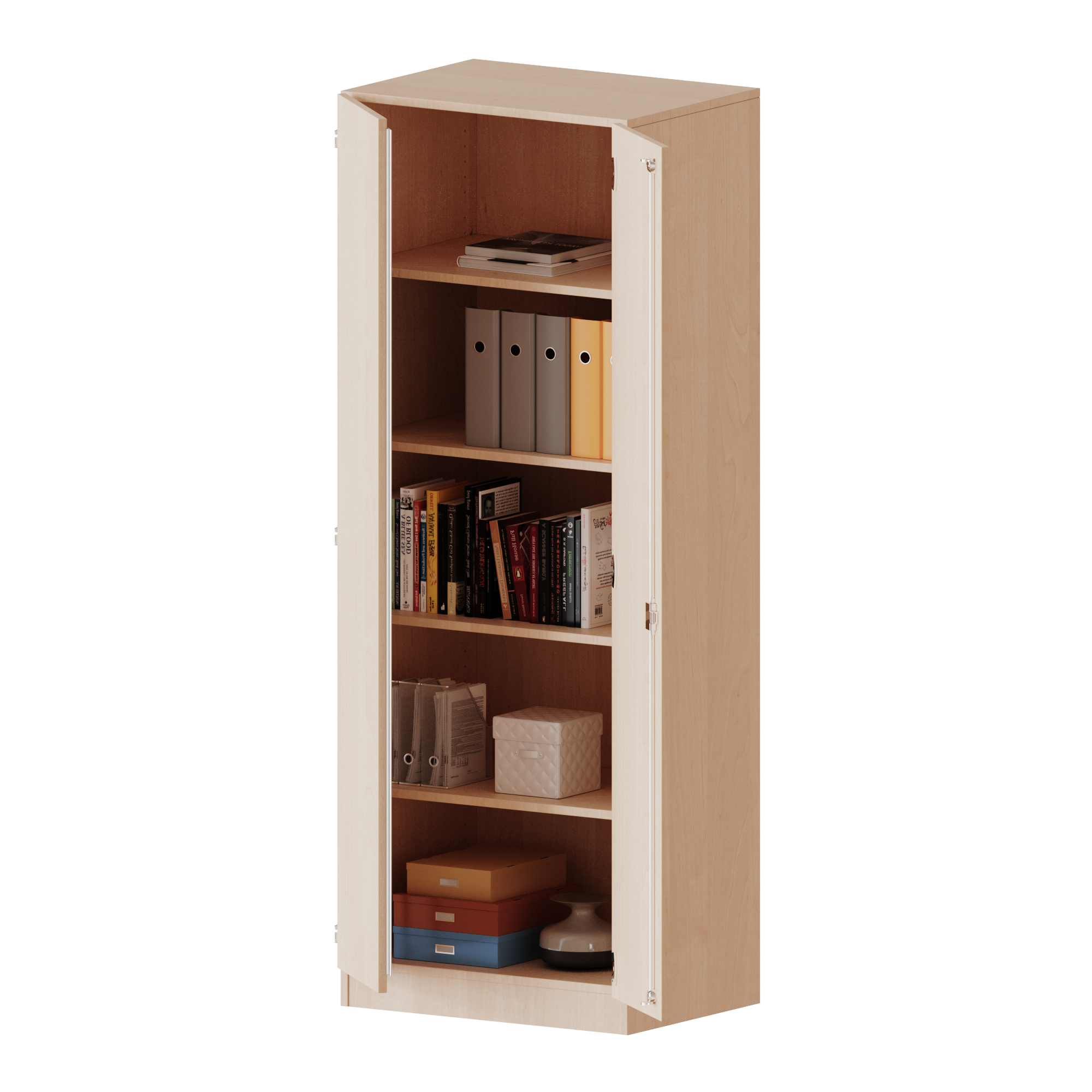ErgoTray kast, twee rijen, 5 ordnerhoogtes - evo180 serie