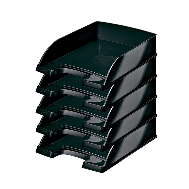 Brievenbak Leitz Wow A4 zwart