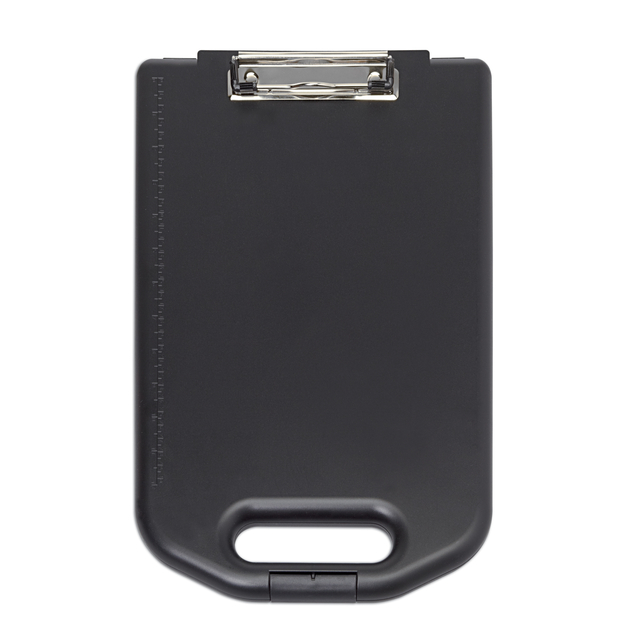 Klembordkoffer MAULbreed A4 staand met opbergvak large topopening PP zwart Klembordkoffer MAULbreed A4 staand met opbergvak large topopening PP zwart