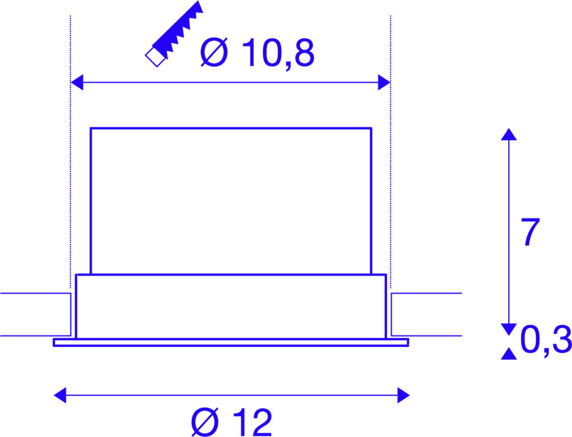 OCULUS DL MOVE wit1xLED 2000-3000K DTW