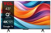 TCL T7B 43T7B | 43" Ultra HD 4K QLED Smart TV | Dolby Vision | Google TV | HDMI 2.1 | 60Hz TCL T7B 43T7B | 43" Ultra HD 4K QLED Smart TV | Dolby Vision | Google TV | HDMI 2.1 | 60Hz