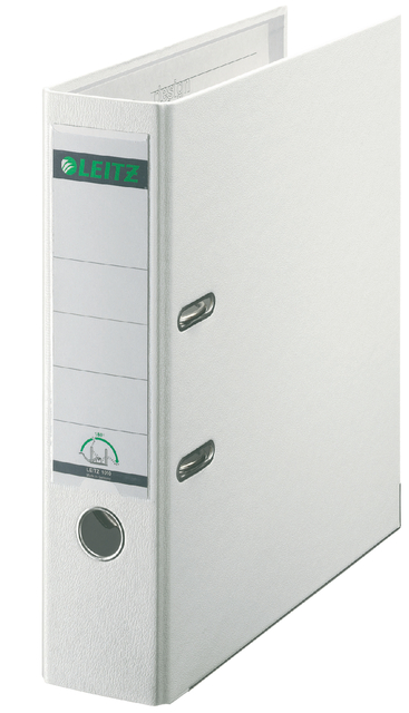 Ordner Leitz 1010 180° 80mm PP A4 wit Ordner Leitz 1010 180° 80mm PP A4 wit