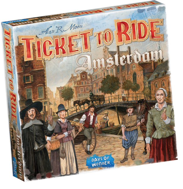 Spel Ticket to Ride Amsterdam NL Spel Ticket to Ride Amsterdam NL