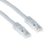 ACT Witte 20 meter U/UTP CAT6A patchkabels met RJ45 connectoren